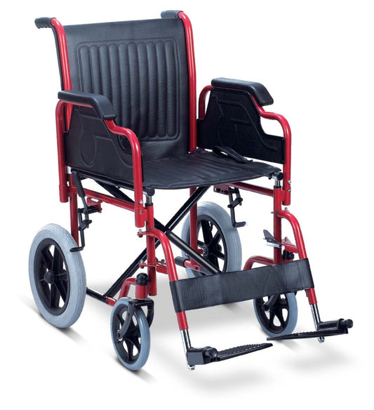 SILLA DE APTO ROJA ruedas chicas