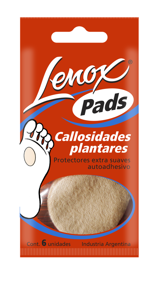 PADS CALLOSIDADES PLANTARES x6