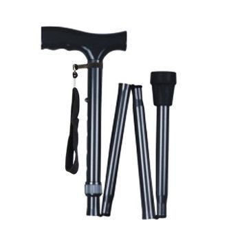 BASTON RECTO PLEGABLE NEGRO