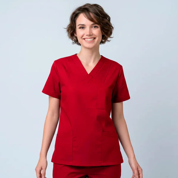 CASACA SPANDEX ROJO