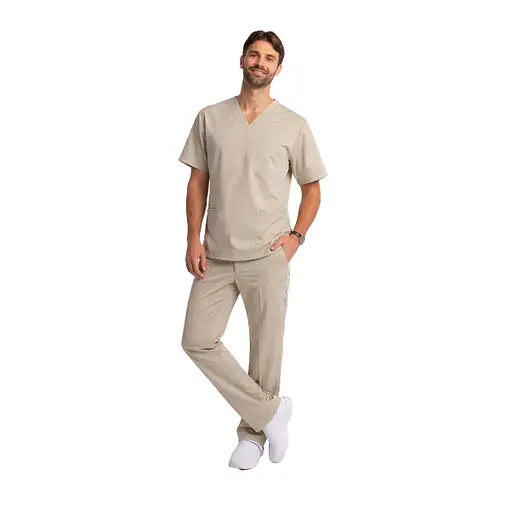 CONJUNTO UNIFORME ELASTIZADO CRUDO XXL