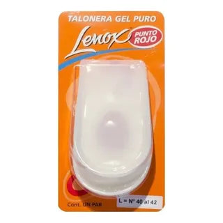 TALONERA GEL PURO talle S 33 al 36 punto rosado
