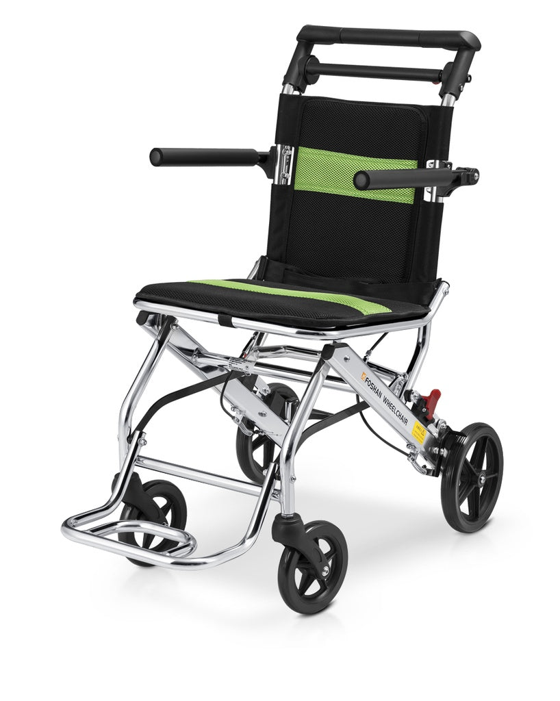 Silla de aluminio plegado frontal (viajera)